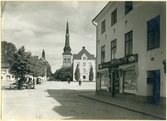 Västerås.
Stora torget och Köpmangatan, c:a 1910-1920-tal.