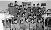 En grupp unga militärer på I3 i Örebro, 1939