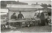 Västerås, Stora torget.
Torghandel, början av 1930-talet.