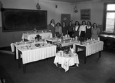 Länets jordbrukarkvinnor på Kävesta folkhögskola, 1946