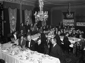 Middag efter årsmöte för fotografernas förbund mellersta krets, 1942