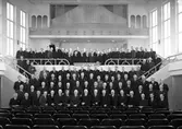 Gruppbild på Kristna järnvägsmännens sångkör, 1945