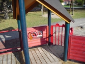 Lekstuga i lekpark i Skytteparken, 2005