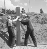 YXHULTS Försäljnings AB, herr Hammer villa husbygge med ”ytongstav”, Vällingby