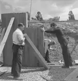 YXHULTS Försäljnings AB, herr Hammer villa husbygge med ”ytongstav”, Vällingby