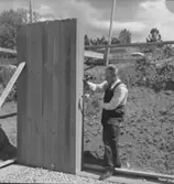 YXHULTS Försäljnings AB, herr Hammer villa husbygge med ”ytongstav”, Vällingby