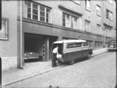 Frostells bokbinderi, lokalerna på söder(Timmermansgatan), Artillerigatan och band