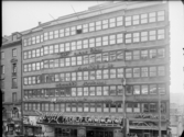 Fastighets AB Hufvudstaden, ingenjör Isacsson, fasader kring kvarteret Järnlåten oktober 1955