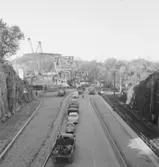 AB Herman Stenberg, taklagsdagen bygget Virkesvägen