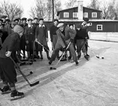 Hockeyundervisning på sportlovet