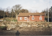Långåker Hembygdsgård cirka 1985.