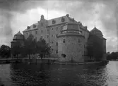 Örebro slott från centralparken, 1930-tal