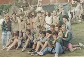 Läger för Kållered missionsförsamlings scouter 1992, okänd plats.
Relaterat motiv: A3870