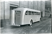 Västerås.
Buss driven med gengas, slutet av 1930-talet.