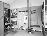 Hedmans Lito, utställningsmonter