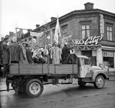 Studentfirande, Bengt Björkman på studentflak