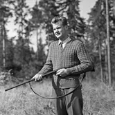 Reklamfotografering Sjöbergs Garn, sommarmode 1958