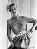 Reklamfotografering Sjöbergs Garn, sommarmode 1958