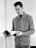 Reklamfotografering Sjöbergs Garn, sommarmode 1958