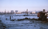 Byggnation av Vinterstadion, 1963