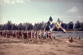 Parad på Gustavsvik, 1970-tal