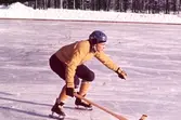 Bandyspelare tränar, 1968