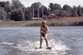Vattenskidor i Hjälmarbaden, 1960-tal