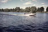 Vattenskidor i Hjälmarbaden, 1960-tal