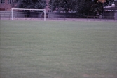 Nylagd fotbollsplan i Örnsro, september 1977