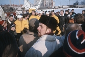 ÖSK bandy mot sm-final i bandy, 1968