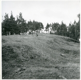 Svedvi sn, Hallstahammar kn.
Översiktsbild av undersökt del av gravfält vid Näs.