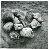 Svedvi sn, Hallstahammar kn.
Undersökning på gravfält 14 vid Näs. Anläggning nr 7.