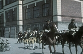 Närkes beridna soldater bevistar Barnens dag, 1956-1959