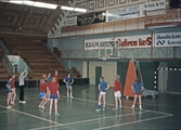 Handbollsmatch i idrottshuset i Örebro, 1970-tal