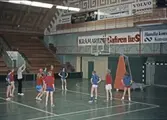 Handbollsmatch i idrottshuset i Örebro, 1970-tal