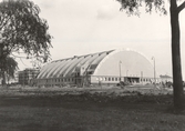 Idrottshuset byggs, 1946