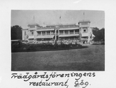 Trädgårdsföreningens restaurang i Göteborg 1923,