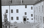 Kalmar slott. Norra fasaden efter restaurering.