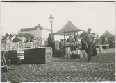 Höstmarknad på Vaksala torg, Uppsala 1912