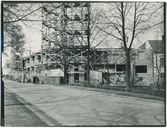 Börjegårdarna under byggnation, Börjegatan, Uppsala 1936