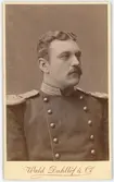Porträtt på Axel Gyllensvärd. foto år 1884.