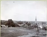 Västerås, Centrum.
Vy från Mariaberget mot nordost.