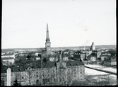 Västerås.
Utsikt från Djäkneberget. C:a 1915.