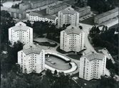 Västerås.
Vy över bostadsområde, Siggesborgsgatan, C:a 1960-tal.