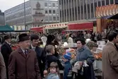 Torghandel på Stora Torget i Västerås