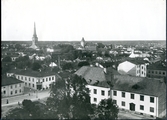 Västerås.
Vy tagen från Mariaberget, mot nordost, c:a 1900.