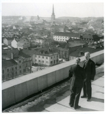 Västerås.
Vy från ASEA-tornet, 1947.