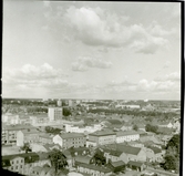 Västerås.
Utsikt från Stadshustornet mot nordost, c:a 1959-1960.