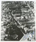 Västerås.
Stadskärnan från söder, 1970.