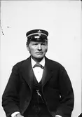 Ateljéporträtt - Fjärdingsman Magnusson, Östhammar, Uppland